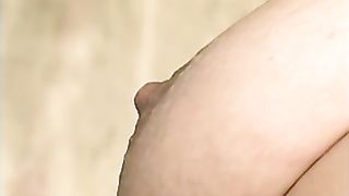 Dirty bitch on a big dildo