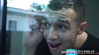 Blonde Stepmom Cucks Husband with HIS STEPSON Sydney Paige