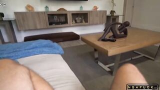 Busty Natural Teen Sister Lets Brother Fuck Her Deeply