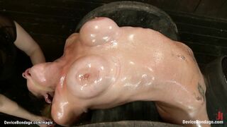 Huge tits MILF in extreme devices