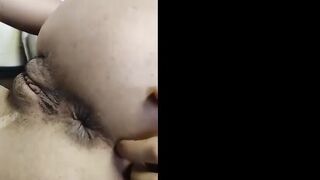 Deepthroating pussy eating and cumshot gorgeous Stepsister gets fucked