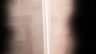 My grandma 66 spied on in our shower