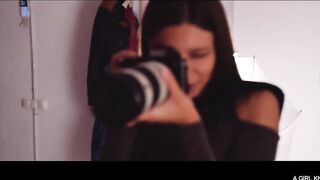 Brunette Lesbians Photo Session