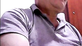 grandpa show his big cock 2
