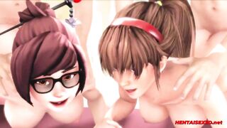 Hentai 3D COMP • Super REALISTIC Characters • HQ 60 FPS
