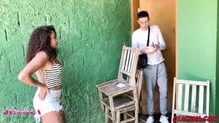 JA 12 - Fucking the cuckold woman while he d. - 4K