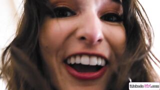 Big tits stepmom masturbates and makes stepdaughter squirt