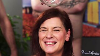 Mature Slut Blowbang