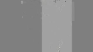 Russian girl stretches ass before meeting with friends