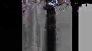 Russian girl stretches ass before meeting with friends