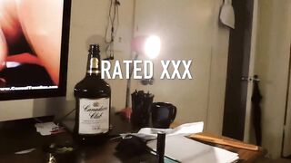 Cum-Splattered Glasses: Old-Young Blowjob