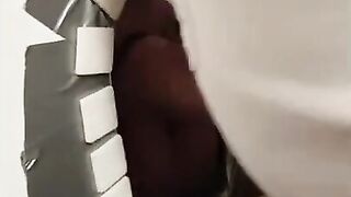 Glory Hole Amateur Takes on a Big Cock