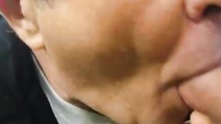 Sucking Black Cock Outdoors