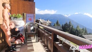 Public Flashing Gardener Gets BDSM Surprise