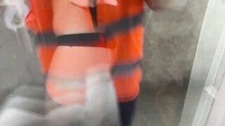 Cosplay Housegirl Gets Kinky With Window Cleaner