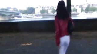 Deutscher Outdoor-Blowjob in Köln – öffentliche Gesichtsbesamung!