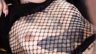 Lucky dude bareback fucks new TS roommate so hard