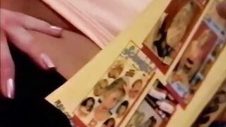 Hårede danske lesbiske Sheila og juni i strømper