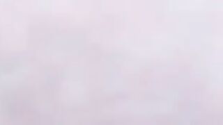 Pregnant Blonde Gets Covered in Cum Outdoors