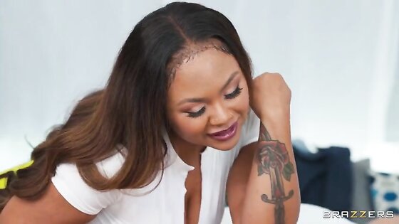 Chubby Ebony Threesome Hardcore