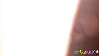 Risky Interracial Encounter with a Latina Beauty