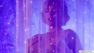 Tgirl goddess fucking a brunette goddess