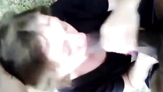 Mature Amateur Hooker Sucks BBC Outdoors