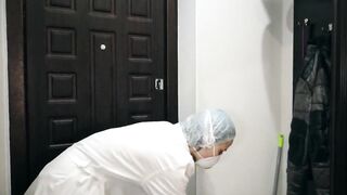 COVID Cure Blowjob - Amateur Teen Parody