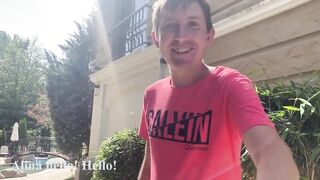 Stepson Walks on Beach as Stepdad Anal Fucks Mom in Bushes