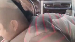 Stranger Gives Me a Blowjob in My Car While I Was Jerking Off