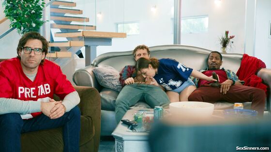 I jerk stepdads friends behind his back