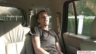 Busty milf picks up college guy to fuck