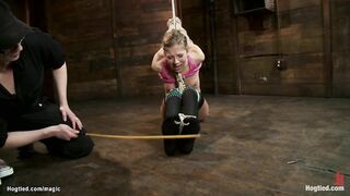 Hairy Slave Blonde Hard Punishment