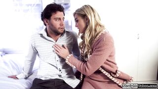 Shes buying into everything he tells her