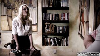 Busty matchmaker fucking her hot client