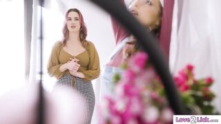 Flower girl is asked to pose in lingerie
