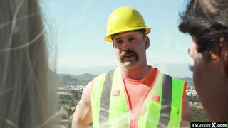 If you want you can suck our tgirl cocks