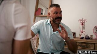 Why do you take your dick out stepdad?