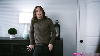 WTF stepbro! Are you sniffing my panties