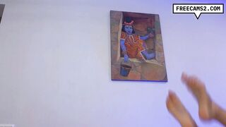 Curvy Babe Grinding Hard on His Thick Cock