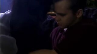 Hairy Stunt Ebony Threesome