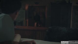 Teen babe ass fucked by her classmates