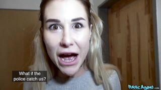 Huge Cock For Shy Blonde