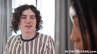 At least let me give you a quick blowjob