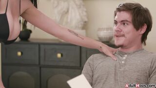 Sorry I got distracted by your big boobs