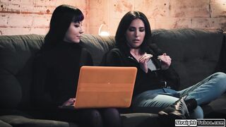 My probation officer jerks on us kissing