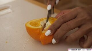 Teach me how to cook not lick my pussy!