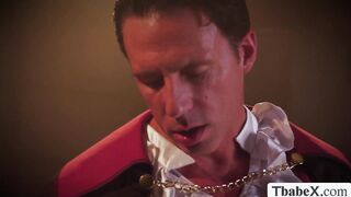 Dracula Dom Cruise fucks shemale servant Jade Venus