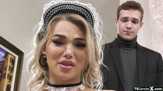 Wanna watch me fuck your wifes toy pussy