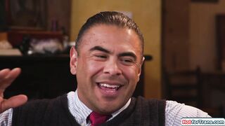 Babysitter dped by shemale and husband